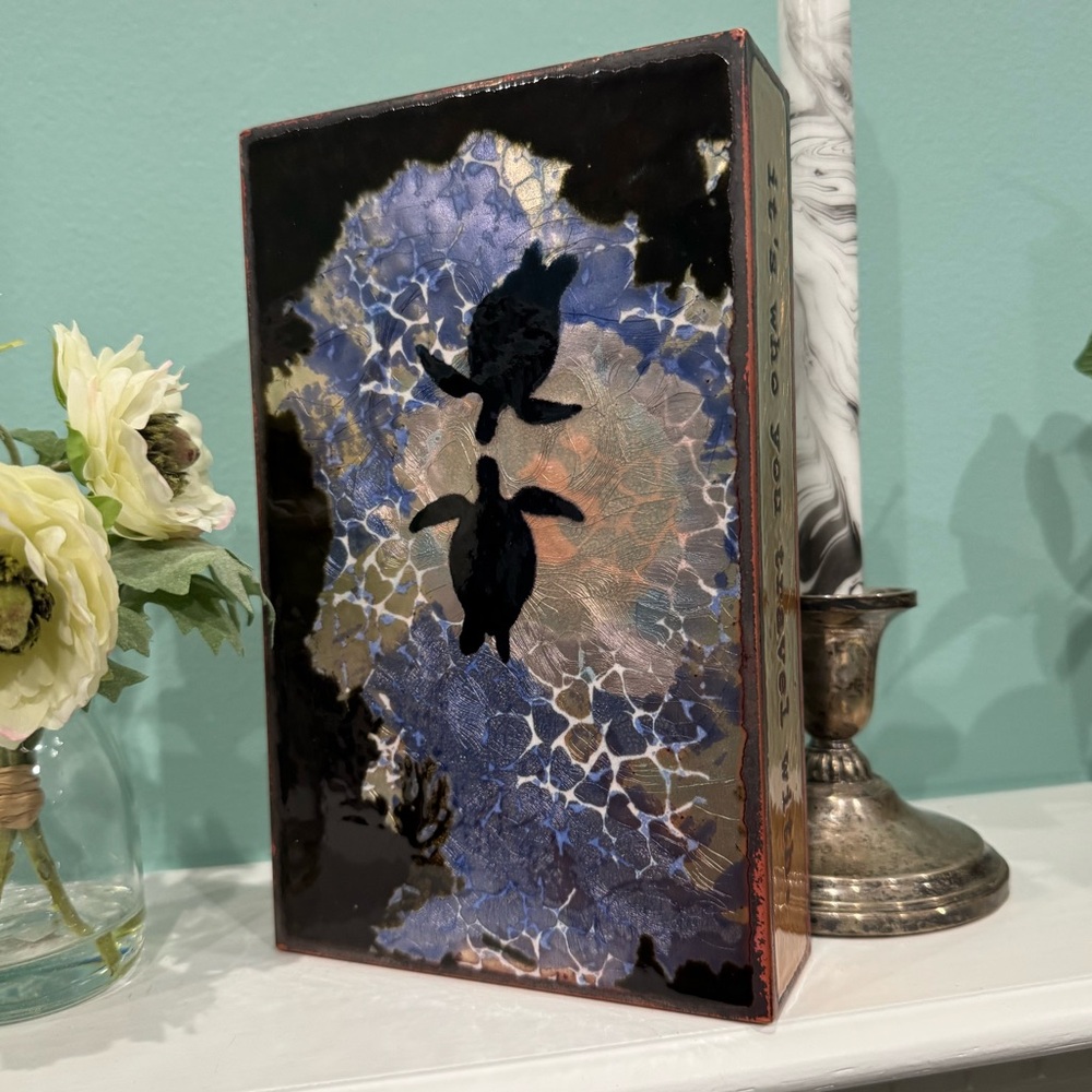 Turtles / art / luxury decor / home accents / spirit tiles